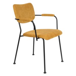Benson sárga karfás szék