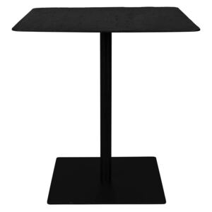 Braza fekete szögletes bisztró asztal