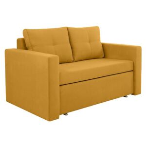 Kétszemélyes kanapéágy E280, Szín: Sárga