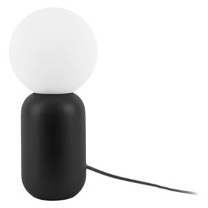 Gala fekete asztali lámpa, magasság 32 cm - Leitmotiv