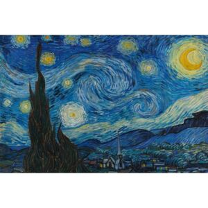 Plakát Vincent van Gogh - Starry Night, (91.5 x 61 cm)