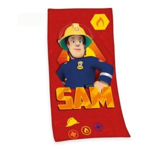 Sam a tűzoltó törölköző