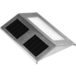 Kerti napelemes LED megvilágítás Garth - rozsdamentes acél