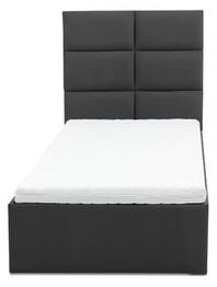 TORES kárpitozott ágy matraccal, mérete 90x200 cm Türkiz