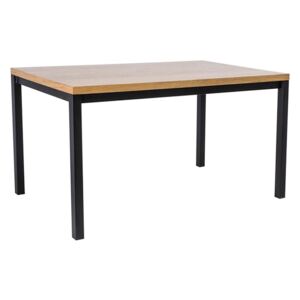 SIG-Normano tárgyalóasztal tömör tölgyfa asztallappal (180 cm)