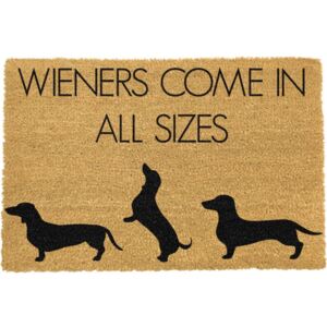 Weiners Come In All Sizes lábtörlő, 40 x 60 cm - Artsy Doormats