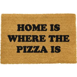 Home Is Where the Pizza Is lábtörlő, 40 x 60 cm - Artsy Doormats