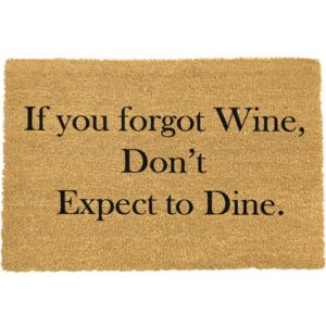 If You Forgot Wine lábtörlő, 40 x 60 cm - Artsy Doormats