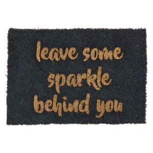 Leave Some Sparkle természetes kókuszrost lábtörlő, 40 x 60 cm - Artsy Doormats