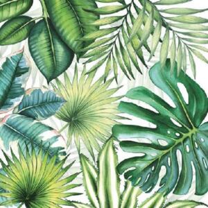 Tropical Leaves papírszalvéta 33x33cm, 20db-os