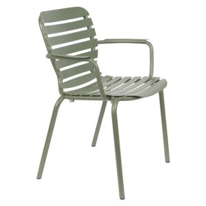Vondel zöld kerti karfás szék
