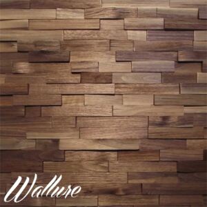 Wallure Wallure Fa panel sávos, dió, keskeny, hasított-natúr