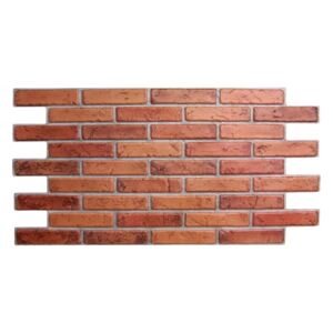 Natural Brick PVC falpanel (960 x 500 mm - 0,44 m2)