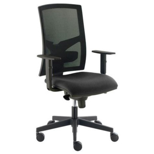 Asistent irodai szék, fekete