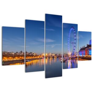 London Eye képe (Modern kép, Vászonkép, 150x105 cm)