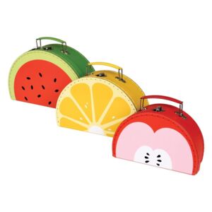 Tutti Frutti 3 db-os gyerekbőrönd szett - Rex London