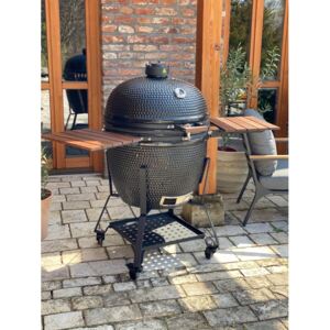 GLOBE XXL - Kerámia Légkeveréses Faszenes Grillsütő - Kamado BBQ