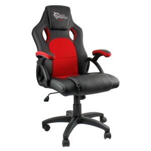 White Shark Kings Throne max. 130kg fekete-piros műbőr gamer szék