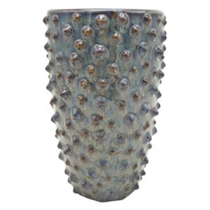 Spotted szürke kerámia váza, magasság 25 cm - PT LIVING