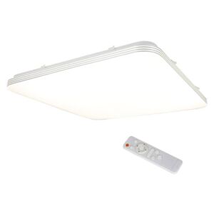 PALERMO modern távirányíós LED mennyezeti lámpa fehér ,4320 lm