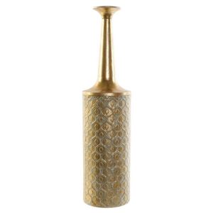 Váza marokkói stílusú mintázattal antikolt arany 60 cm