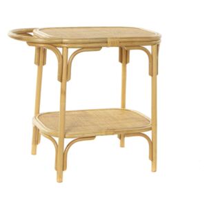 Rattan bambusz kisasztal