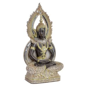 Buddha kis szobor dekoráció arany