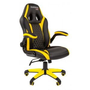Chairman gamer szék GAME -15 - Fekete/sárga