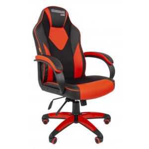 Chairman gamer szék GAME-17 - Fekete/piros