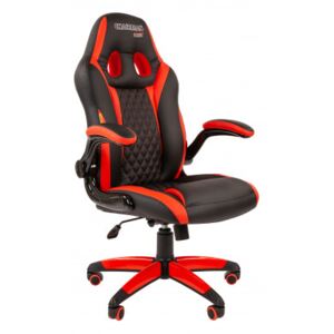 Chairman gamer szék GAME -15 - Fekete/piros
