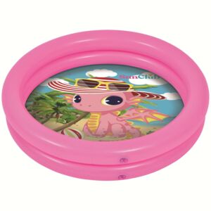 Rózsaszín felfújható gyermek medence