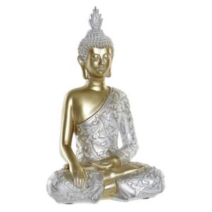 Figura műgyanta 18x11x29 buddha aranyozott (készletről)