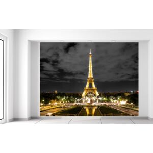 Gario Fotótapéta Eiffel-torony esti fényképe Méretek (sz x m): 200 x 150 cm, Anyag: Latex (ragasztó ingyen)