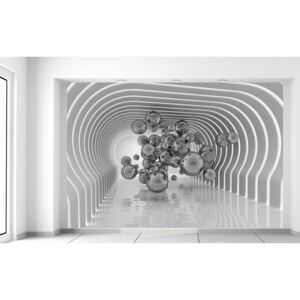 Gario Fotótapéta Futurisztikus golyók 3D Méretek (sz x m): 200 x 135 cm, Anyag: Latex (ragasztó ingyen)