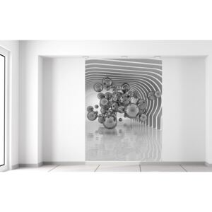 Gario Fotótapéta Futurisztikus golyók 3D 150x200cm Anyag: Latex (ragasztó ingyen)
