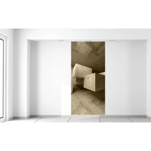Gario Fotótapéta Betonkockák a téren Méretek (sz x m): 95 x 205 cm, Anyag: Latex (ragasztó ingyen)