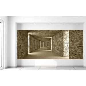 Gario Fotótapéta Kőalagút Méretek (sz x m): 536 x 240 cm, Anyag: Latex (ragasztó ingyen)