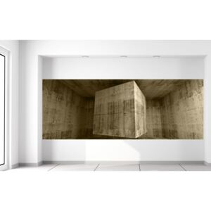 Gario Fotótapéta Repülő kőkocka 3D Méretek (sz x m): 268 x 100 cm, Anyag: Latex (ragasztó ingyen)