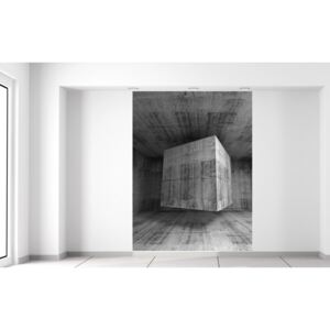 Gario Fotótapéta Repülő betonkocka 3D Méretek (sz x m): 150 x 200 cm, Anyag: Latex (ragasztó ingyen)