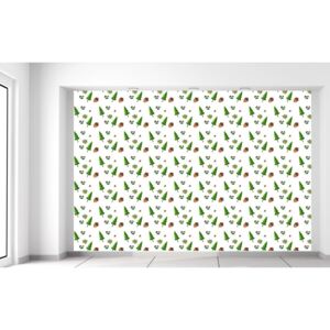 Gario Fotótapéta Zöld fácskák és makkok Méretek (sz x m): 200 x 135 cm, Anyag: Latex (ragasztó ingyen)