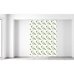 Gario Fotótapéta Zöld fácskák és makkok Méretek (sz x m): 150 x 200 cm, Anyag: Latex (ragasztó ingyen)