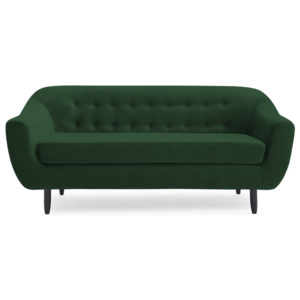 Vivonita Laurel Emerald zöld 3 személyes kanapé - Karibu Design