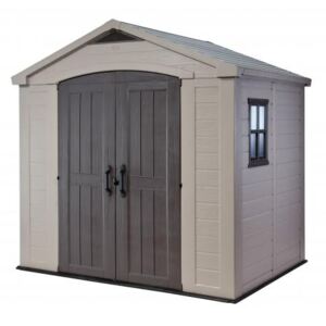 Keter Factor 8x6 műanyag kerti ház - beige - taupe