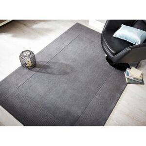 Siena szürke gyapjú szőnyeg, 80 x 150 cm - Flair Rugs