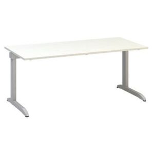 Alfa Office Alfa 300 irodai asztal, 180 x 80 x 74,2 cm, egyenes kivitel, fehér mintázat, RAL9022%