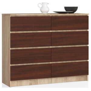 Komód P99_120 - sonoma-wenge