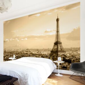 VLIES poszter tapéta - I Love Paris - Eiffel Torony Fotótapéta