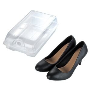 Smart átlátszó cipőtároló doboz, szélesség 19,5 cm - Wenko
