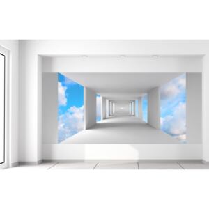Gario Fotótapéta Folyosó és gyönyörű ég Méretek (sz x m): 536 x 240 cm, Anyag: Latex (ragasztó ingyen)