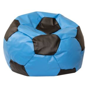 Futball labda XL-ülőtáska kék fekete